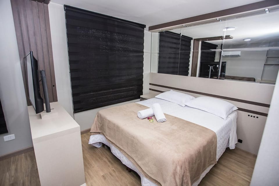 Studio com Cama e Sofá-Cama de Casal - ALL2011 Apartment in Curitiba
