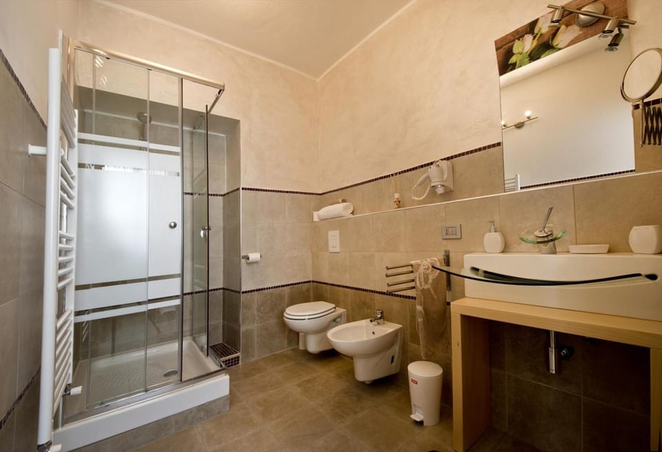 Shower, Toilet, Bathroom, bidet, towels