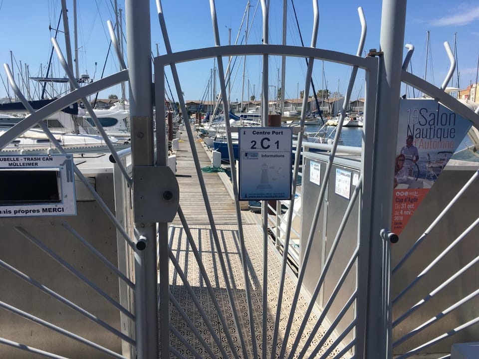Bateau Docked boat in Agde