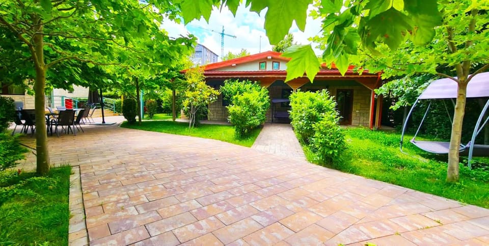 Property building, Garden view