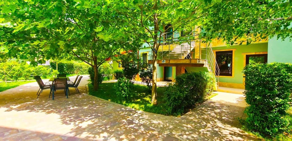 Property building, Garden view