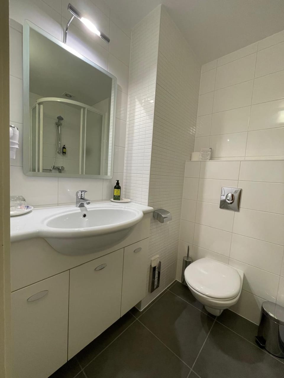 Shower, Toilet, towels
