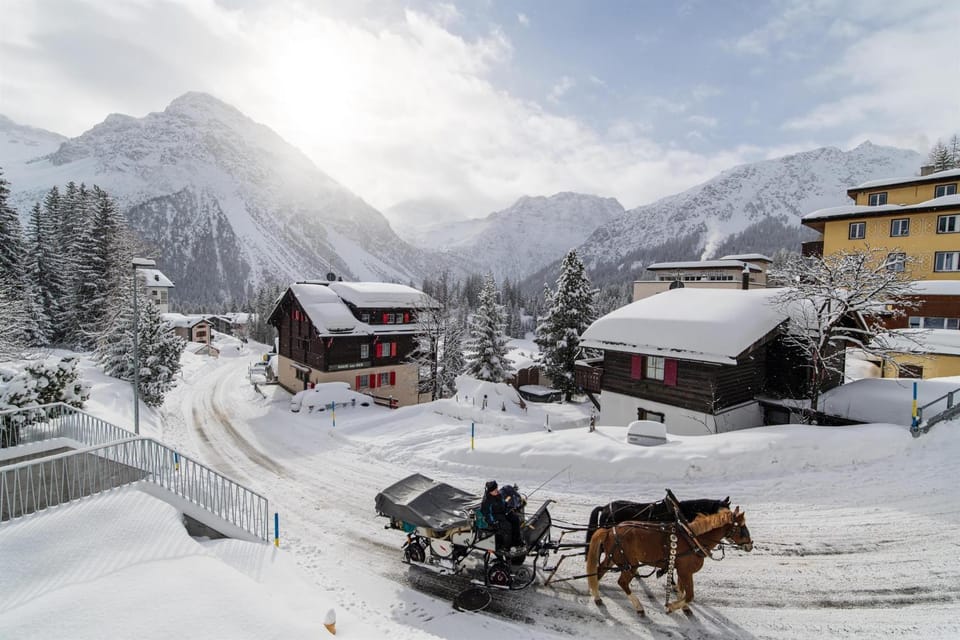 Haus Burgermeister Wohnung Älplihorn Apartment in Arosa