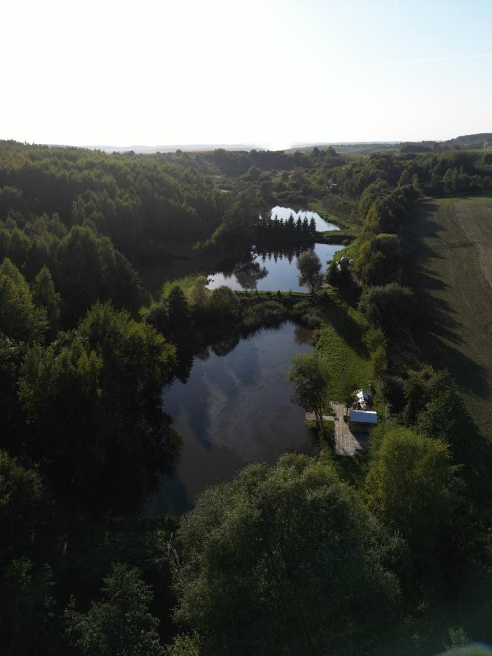 Natural landscape, Lake view