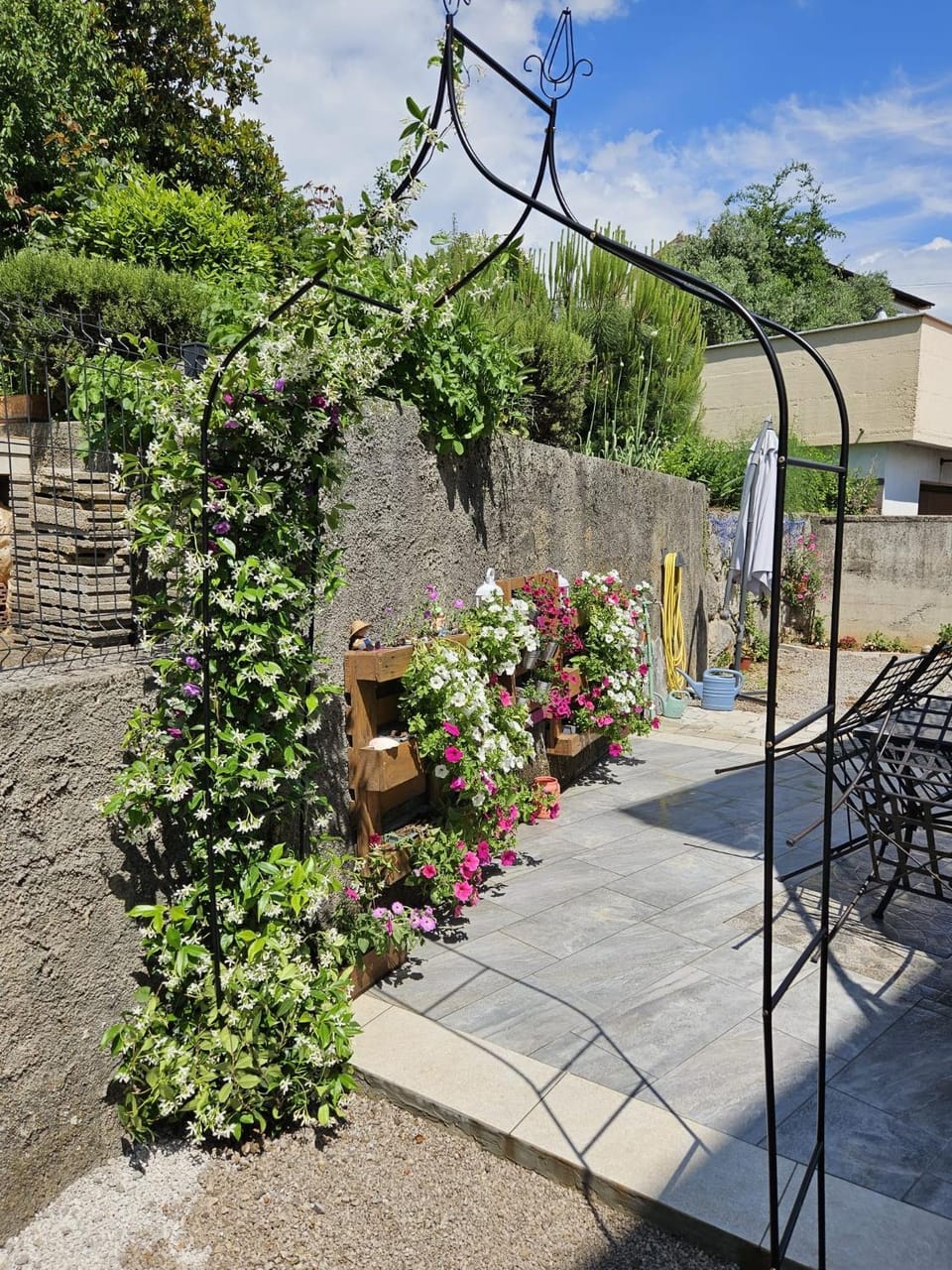 Spring, Day, Garden, Garden view