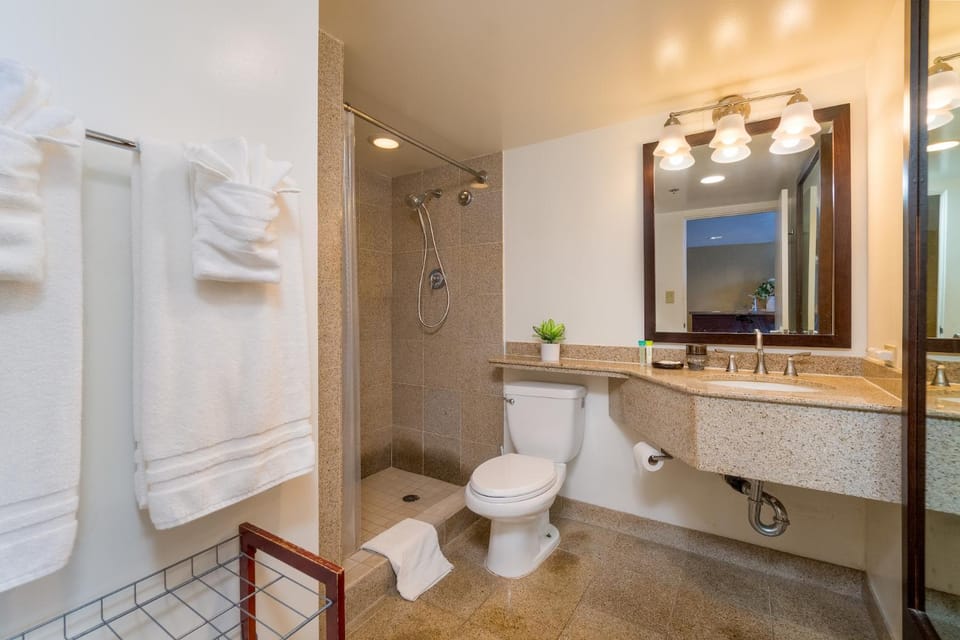 Shower, Toilet, Bathroom, towels