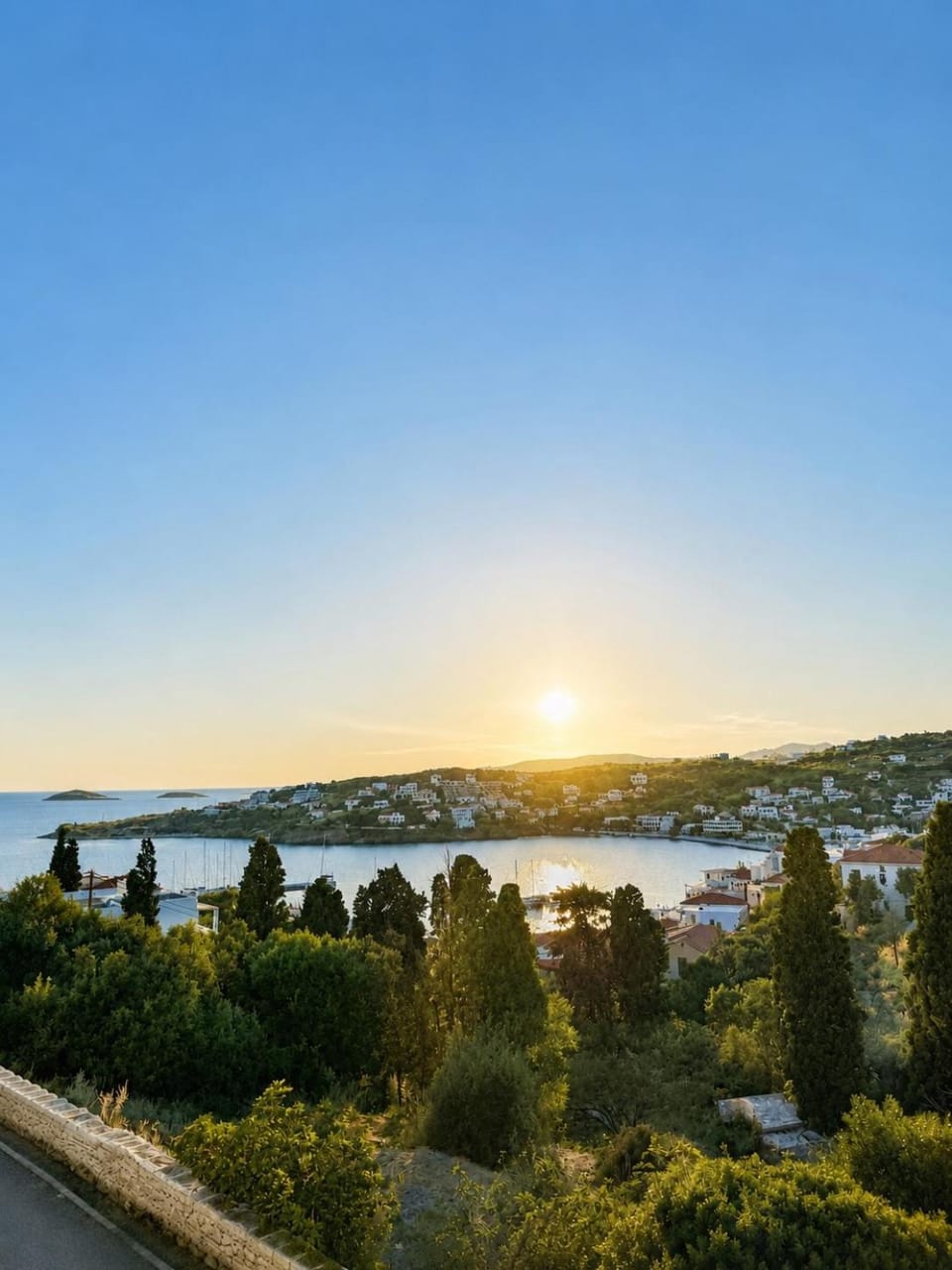 Natural landscape, Sea view, Sunrise
