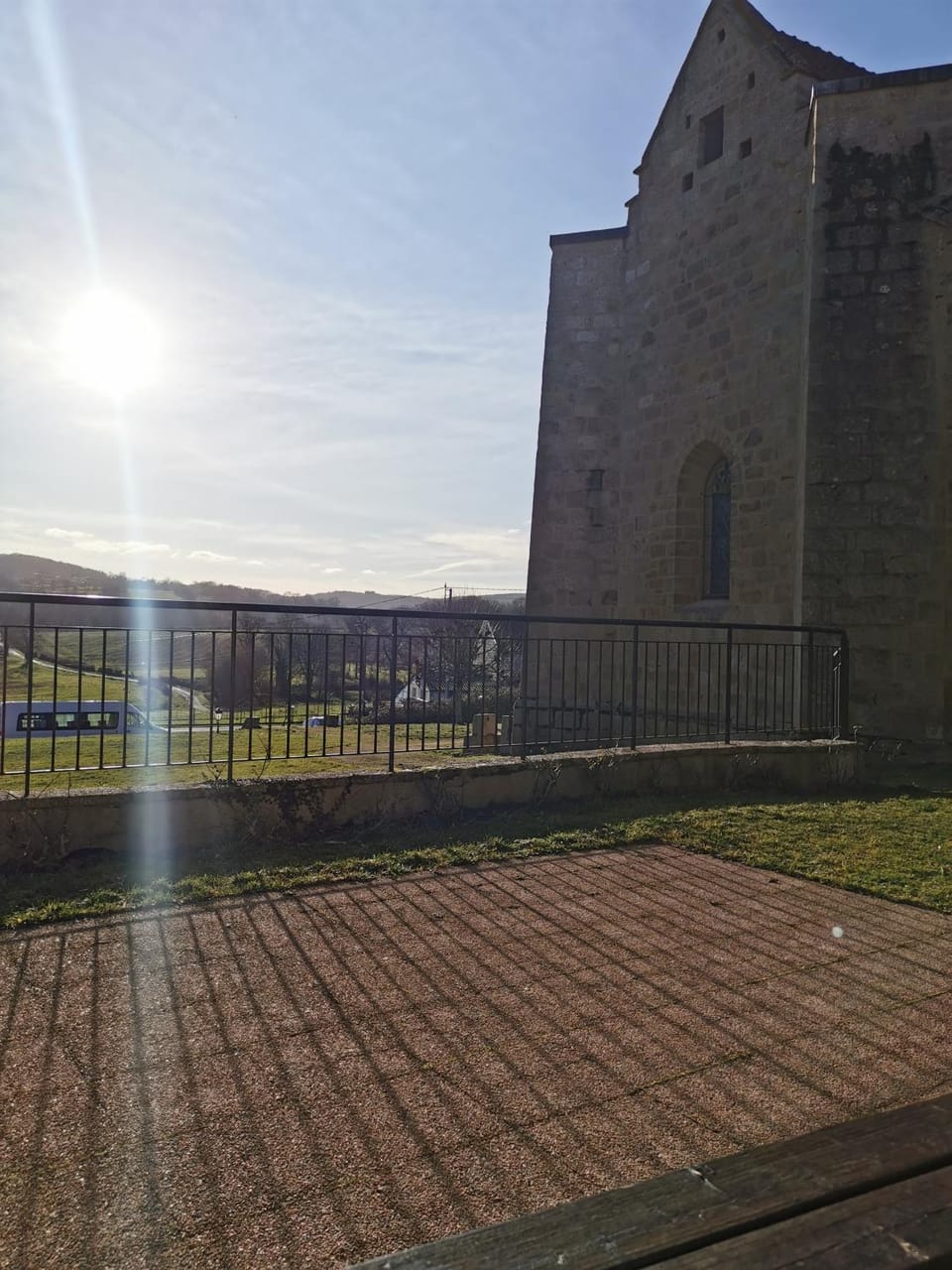 Patio, Day, Natural landscape