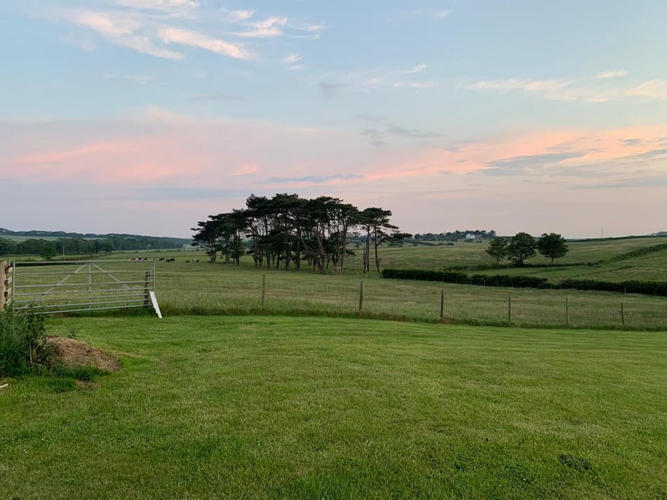 Natural landscape, Sunset