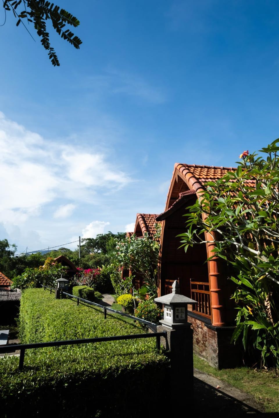 Property building, Garden