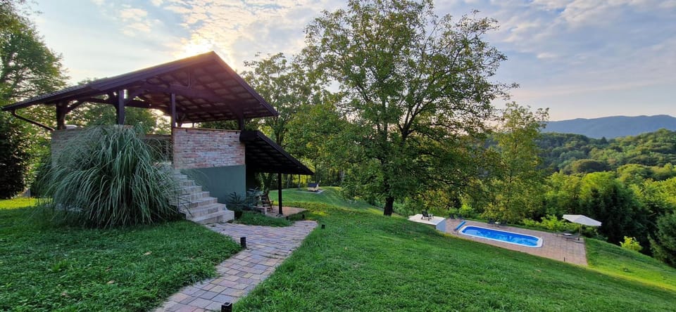 Green Hills Cottage with Pool & Magnificent View House in Slovenia