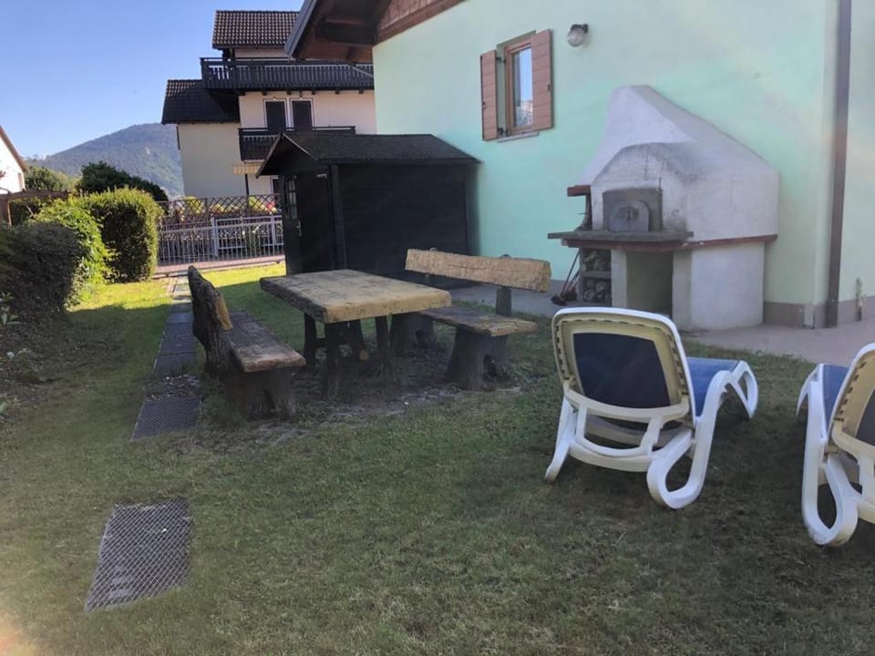 Property building, BBQ facilities, Garden