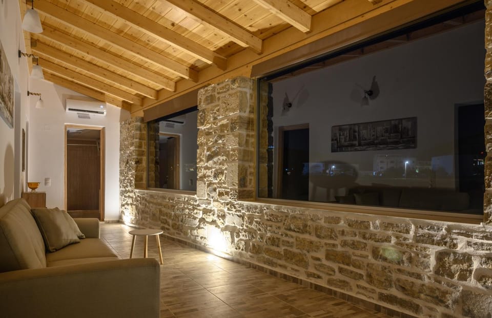 Behind The Waves House in Crete