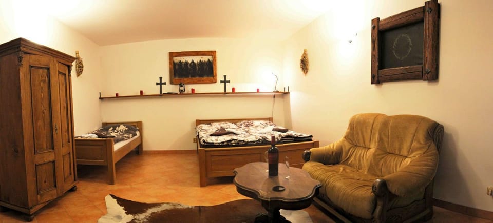 Living room, Bedroom