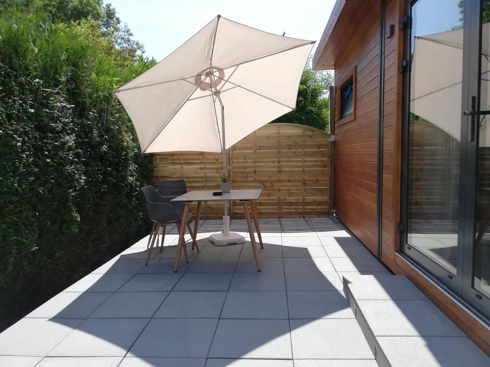 Property building, Patio