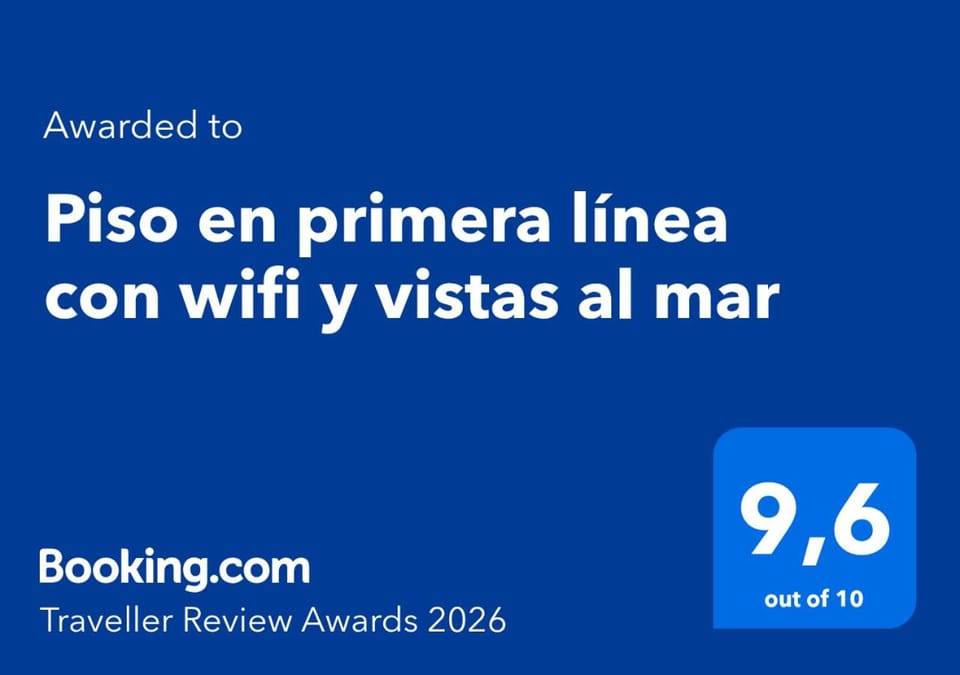 Piso en primera línea con wifi y vistas al mar Apartment in San Pedro del Pinatar