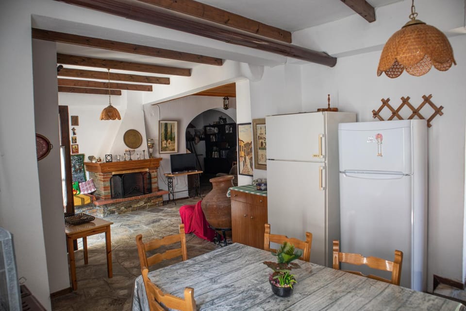 Maries Thasos Stone Villa House in Thasos