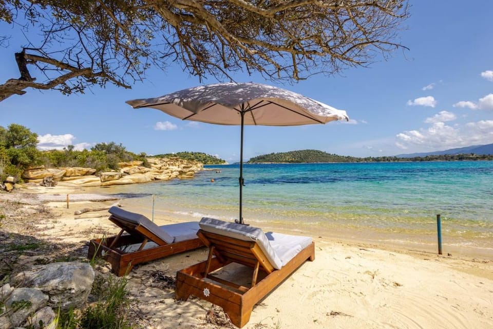 Holiday Apartment steps from the Beach House in Halkidiki