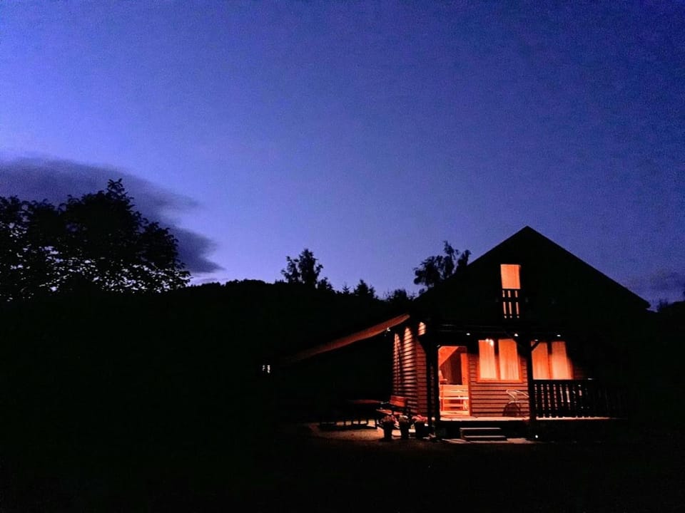 Property building, Night, Natural landscape