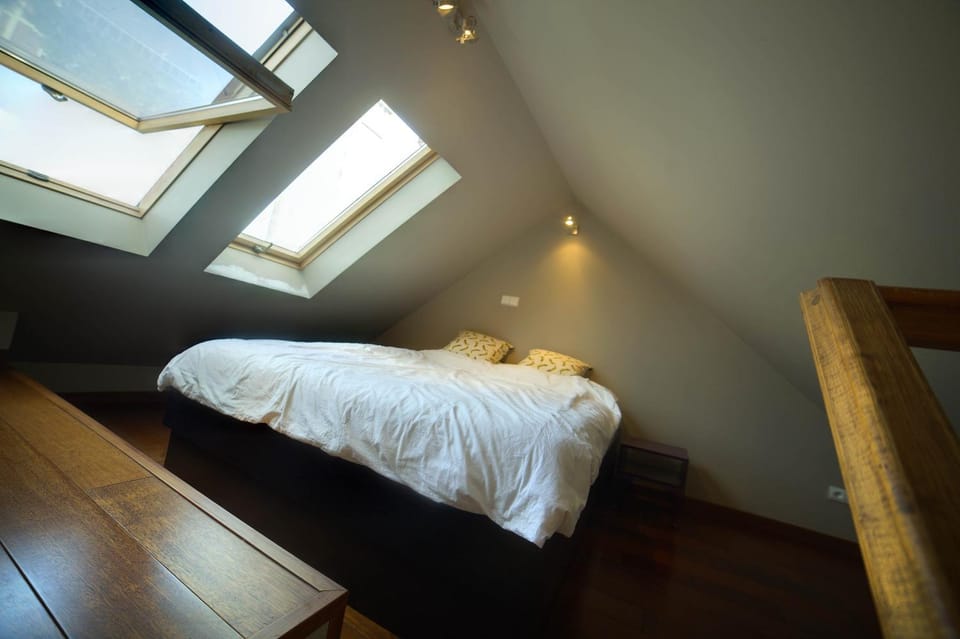Bed, Day, Photo of the whole room