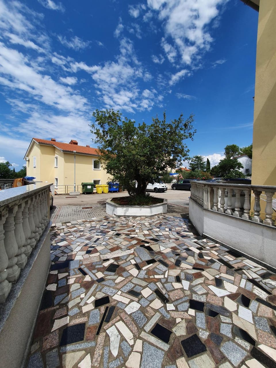 Property building, Garden