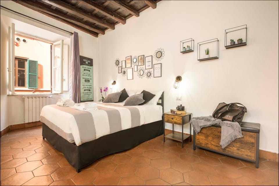 Bed, View (from property/room), Photo of the whole room, Bedroom, Guests, Family