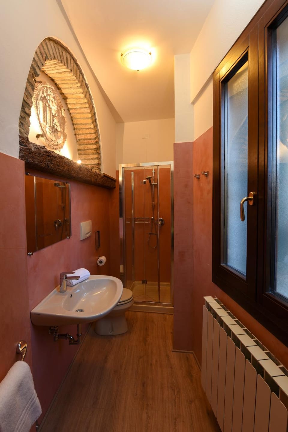 Shower, Bathroom, towels