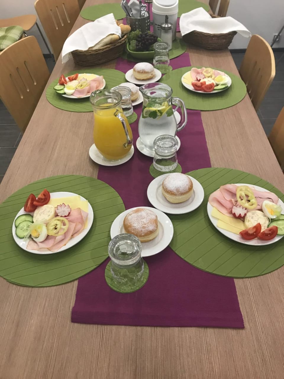 Continental breakfast