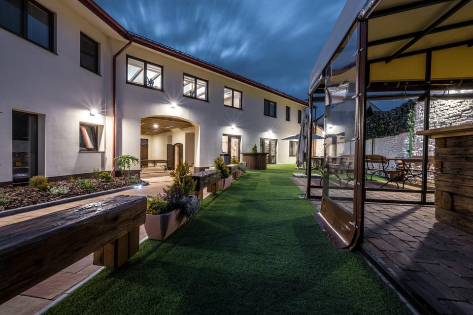 Property building, Garden