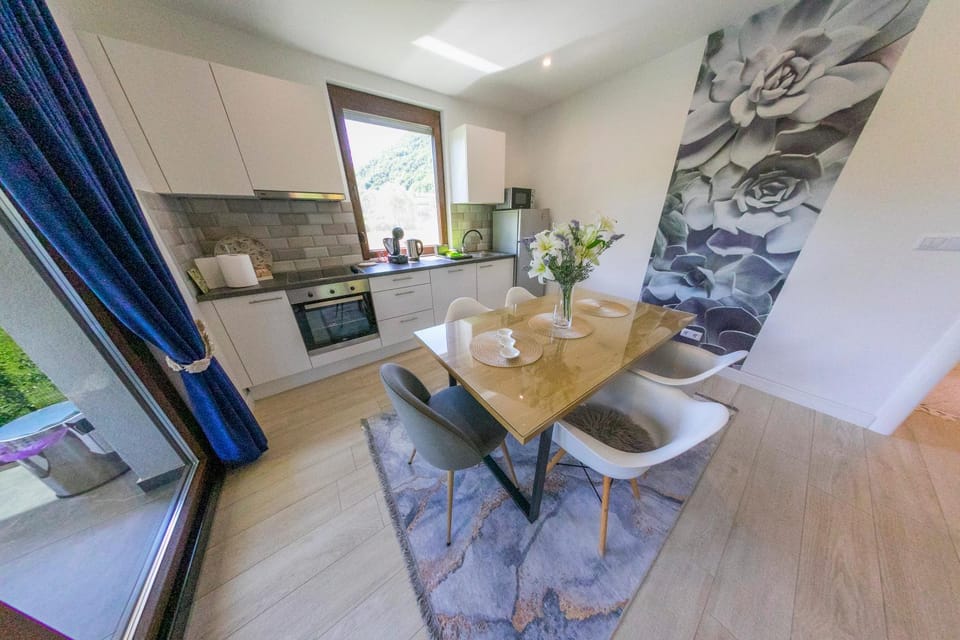 Kitchen or kitchenette, Dining area