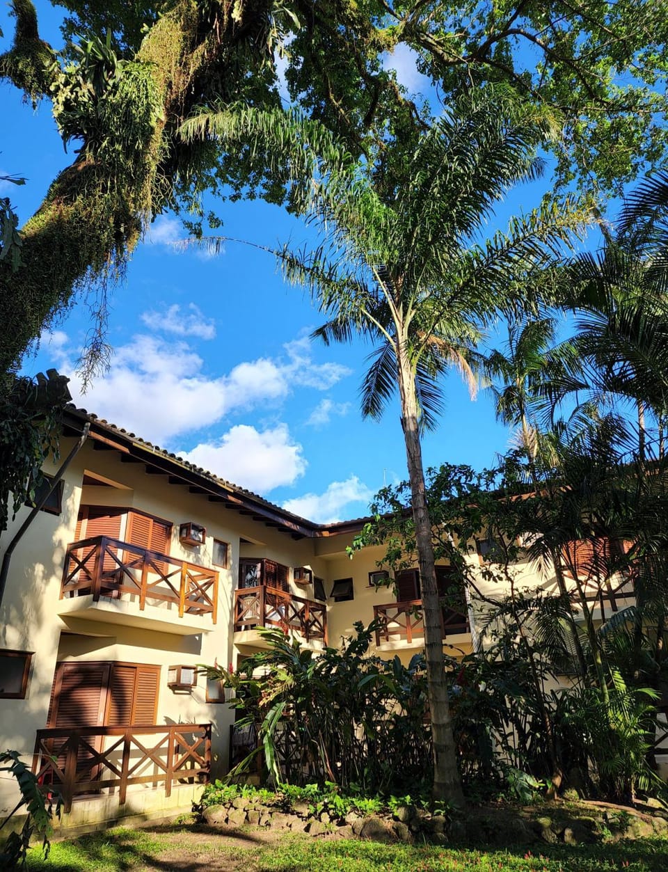 Property building, Garden view