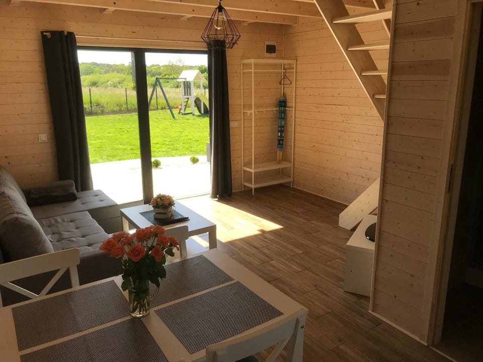 White Houses Rewal Nature lodge in West Pomeranian Voivodeship, Poland