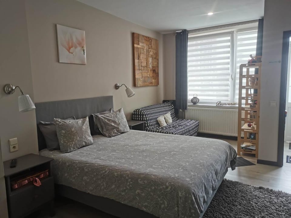 Bed, Living room, Photo of the whole room, Bedroom