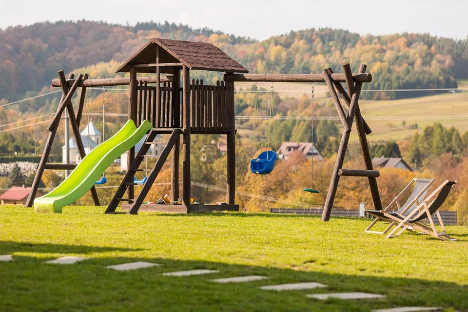 Property building, Day, Natural landscape, Children play ground, Garden