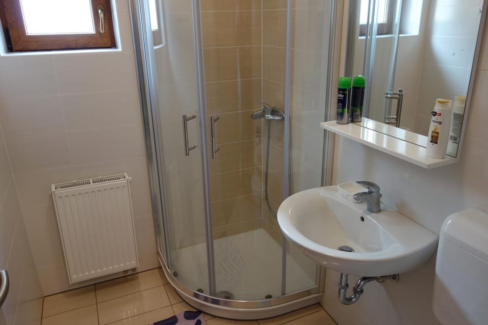 Shower, Toilet, Bathroom, towels