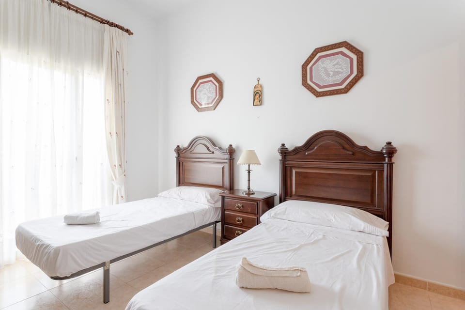 Property building, Living room, Bedroom