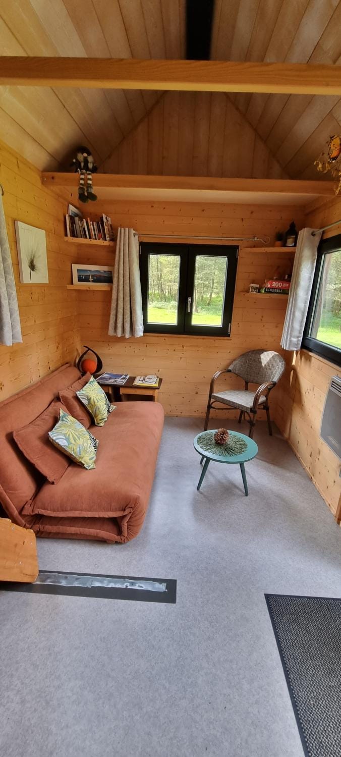 Insolite Tiny House Sérénité Bien Être Country House in Vosges