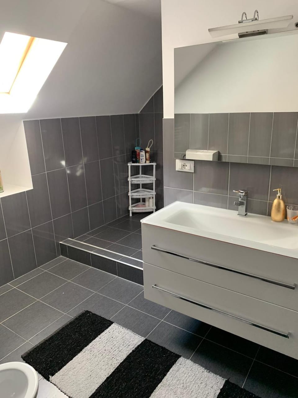 Toilet, Bathroom, towels