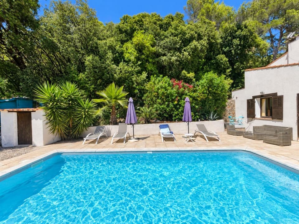 Patio, Day, Garden, Pool view, Swimming pool, sunbed