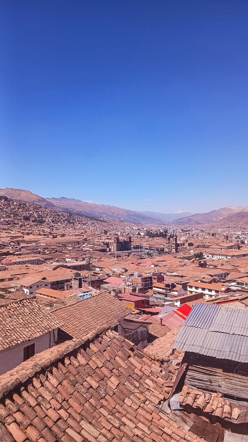 Day, Natural landscape, City view, Mountain view