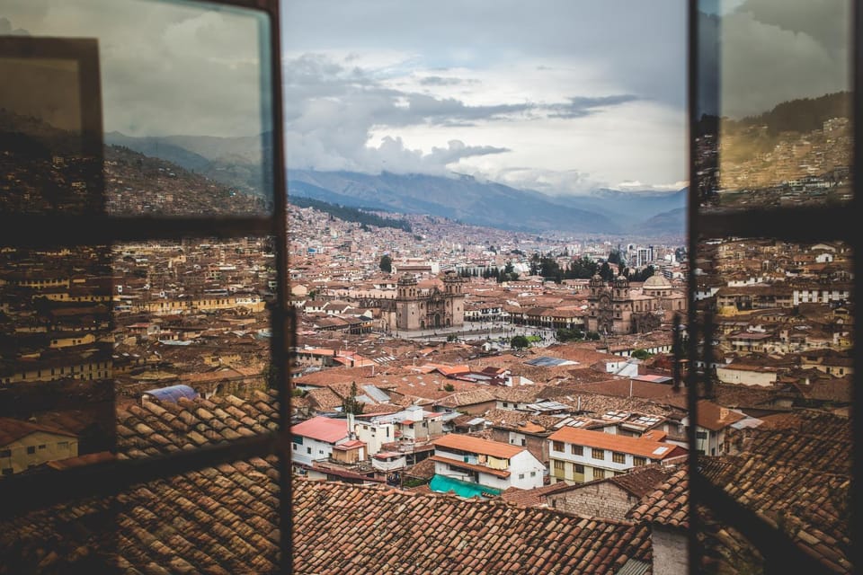 Bird's eye view, City view, Street view