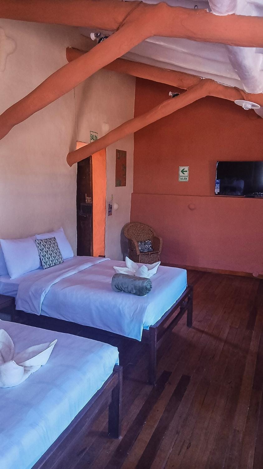 Communal lounge/ TV room, Bed, TV and multimedia, Photo of the whole room, Bedroom
