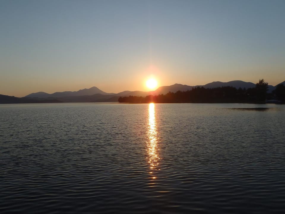 Natural landscape, Sunset