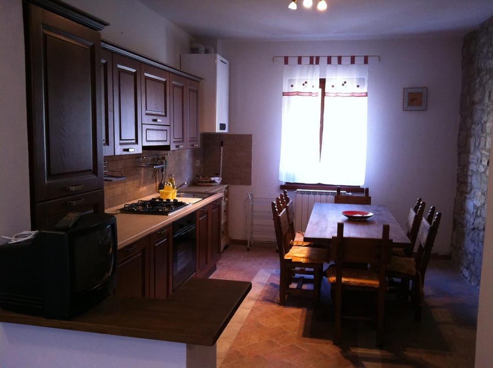 Kitchen or kitchenette, Dining area