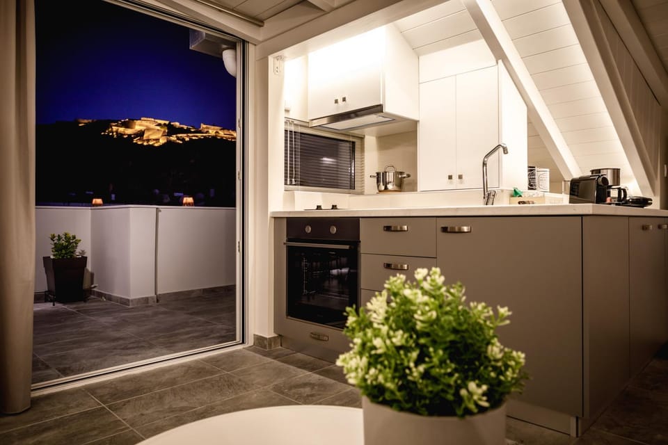 Balcony/Terrace, Kitchen or kitchenette, Food and drinks