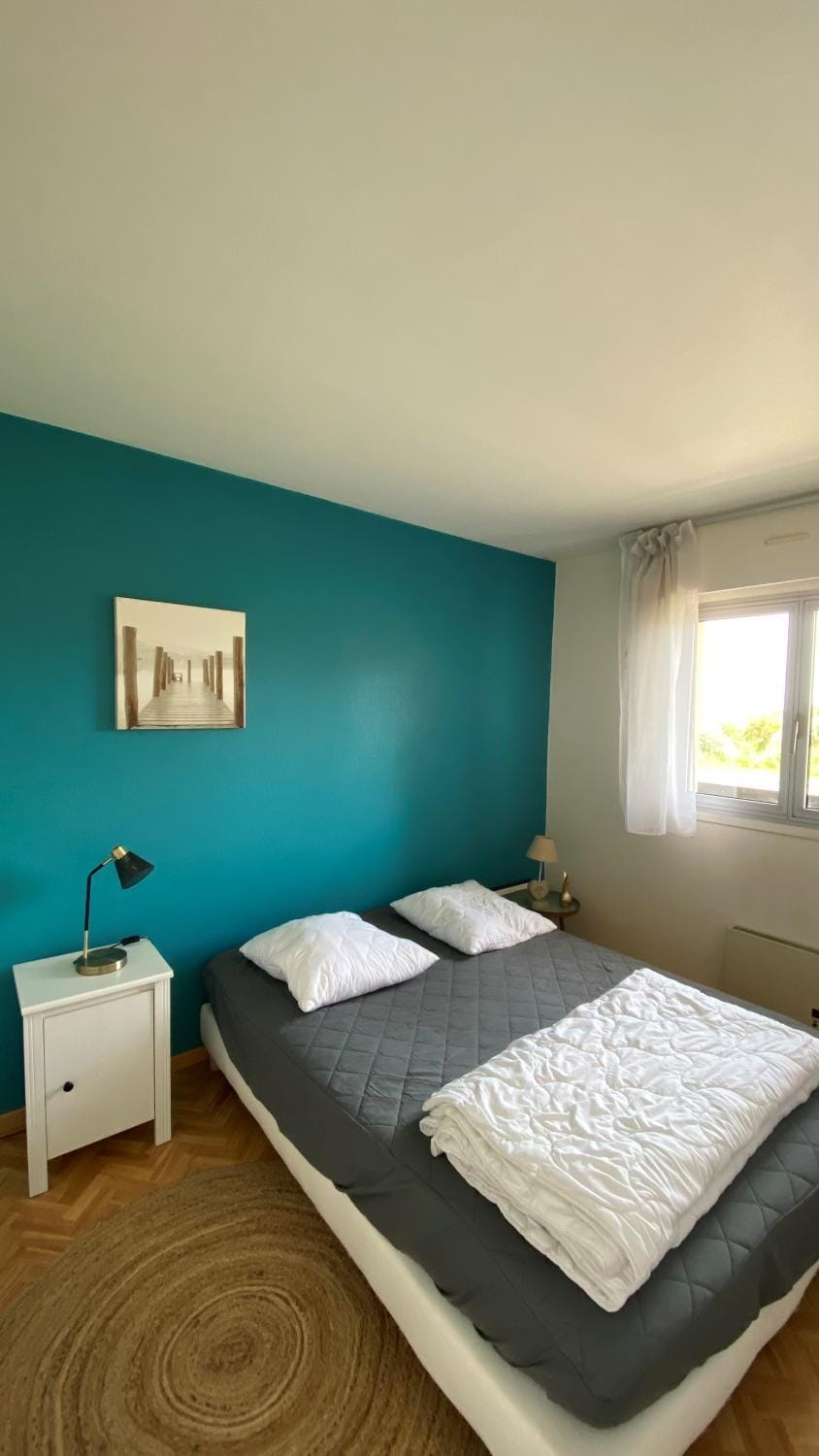 Beau Front de mer cosy accès direct plage St aubin sur mer Apartment in Bernières-sur-Mer