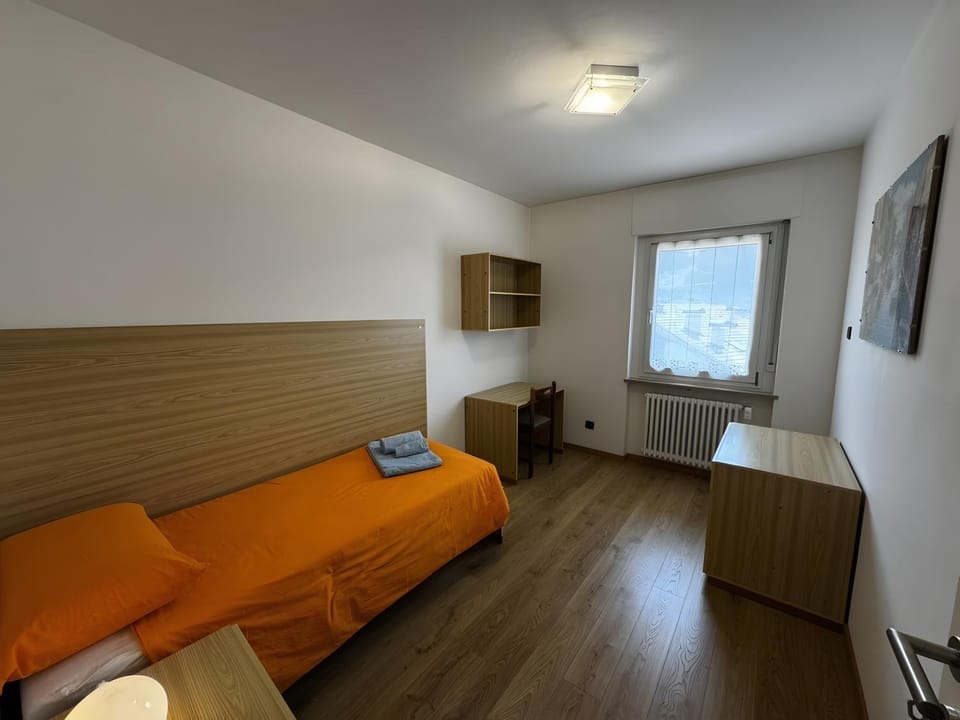 Property building, Living room, Bedroom