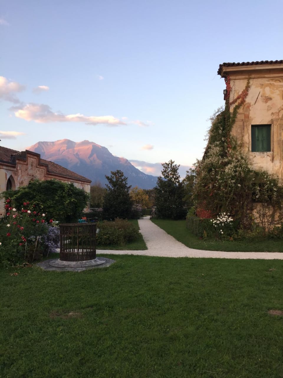 Garden view, Mountain view