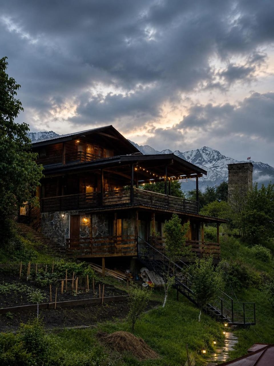 Villa Dabderr Mestia Villa in Georgia