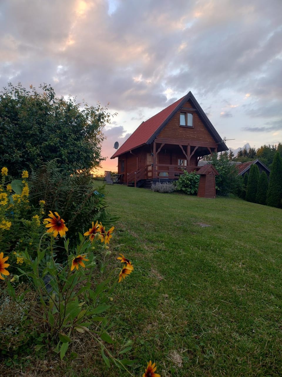 PILGRIM domek gościnny w Gietrzwałdzie na Warmii House in Poland